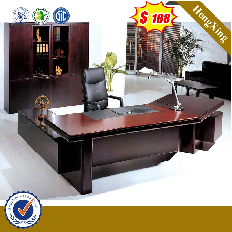 High Glossy Solid Wood Veneer Hotel Hospital Office Executive Table